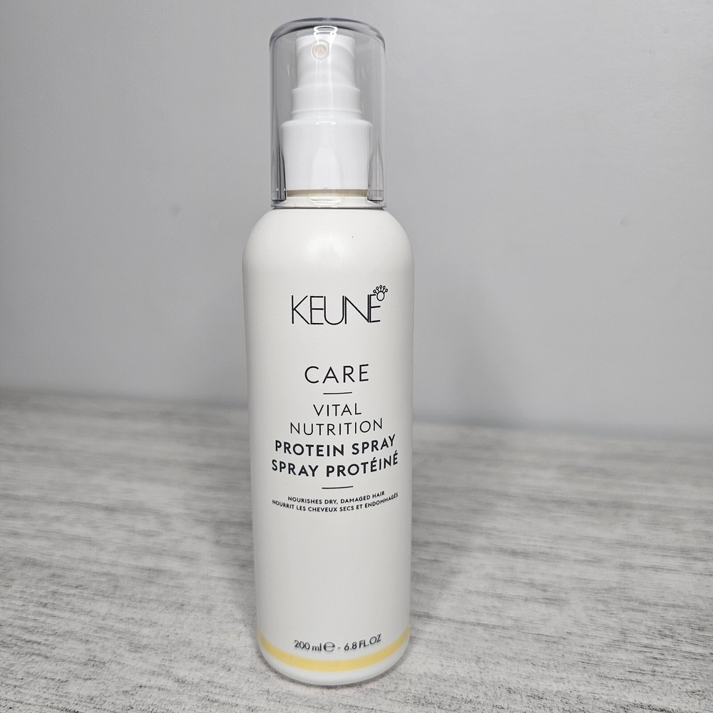KEUNE CARE Vital Nutrition Protein Spray Nourishes‎ Dry, Damaged Hair 6.8 Oz NEW